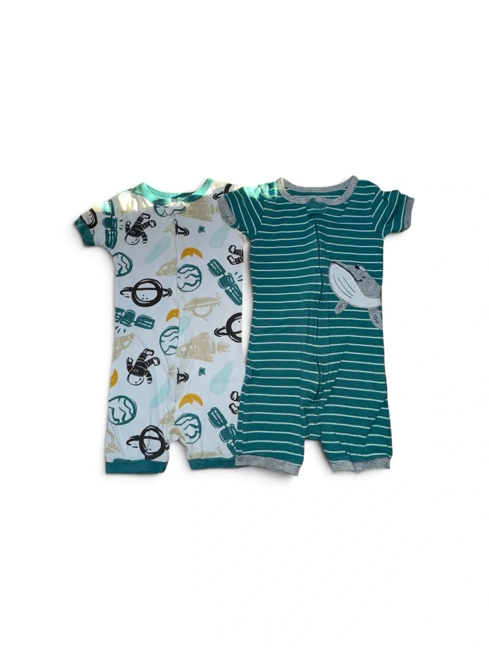 Carters romper/pajamas lot. Size 5T